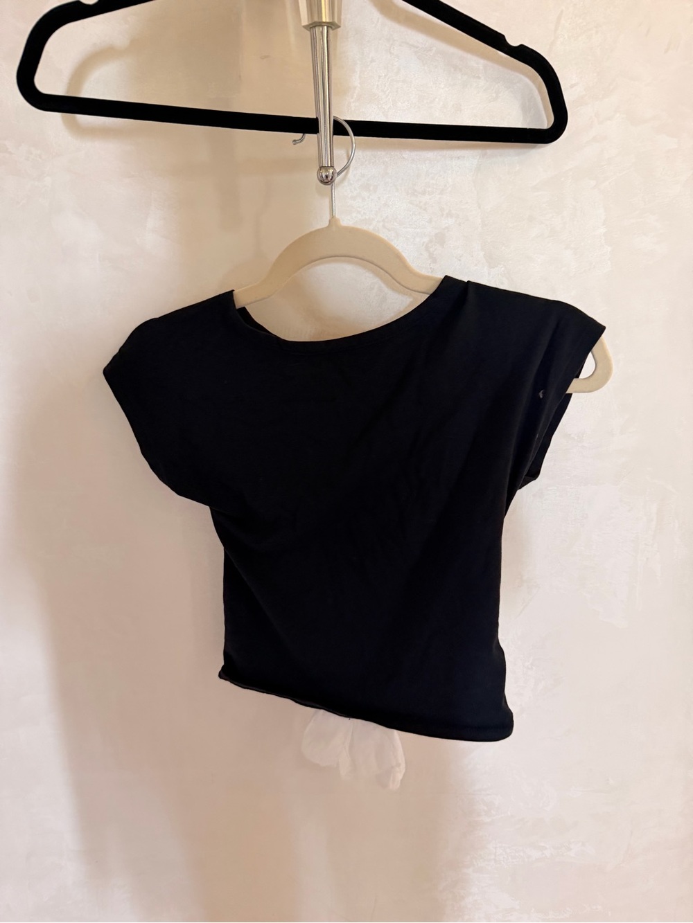 Classic Black Short Sleeve Tee for Women